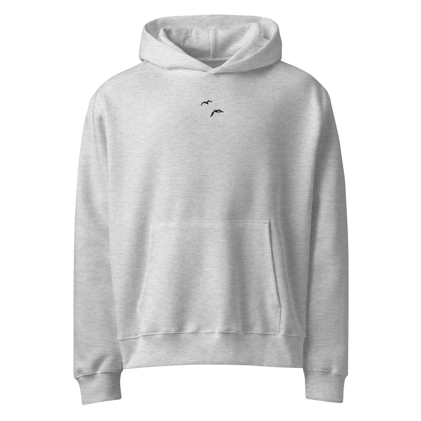 Embroidered Hoodie: lovebirds