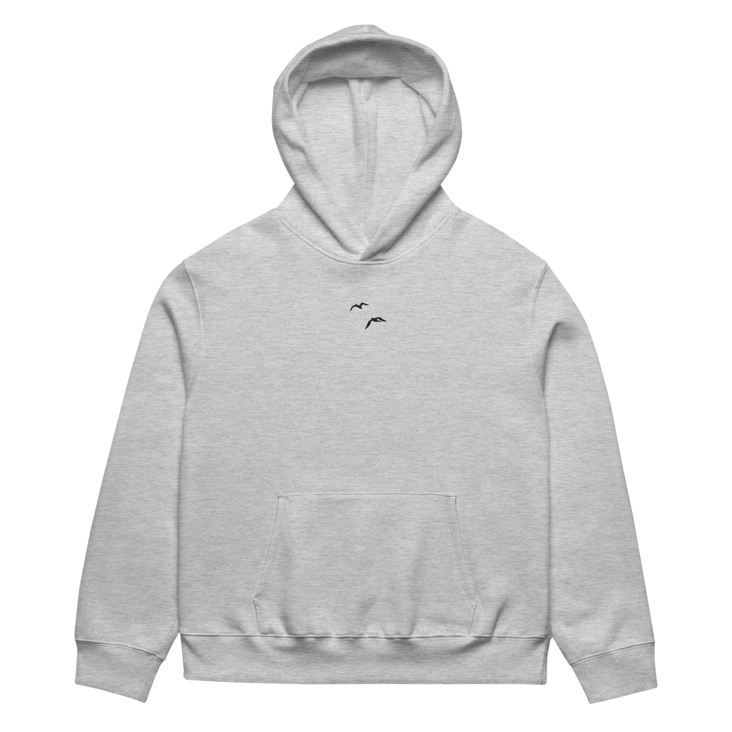 Embroidered Hoodie: lovebirds